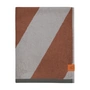 Mette Ditmer - Diagonal Serviette de bain 70 x 133 cm, brick