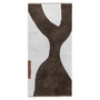 Mette Ditmer - Figura Tapis, 150 x 70 cm, marron