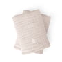 Sebra - Matelas à langer en mousseline 6 plis, rose (lot de 2)