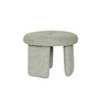 Hübsch Interior - Rocco Pouf, vert clair
