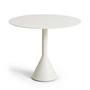 HAY - Palissade Cone Table Ø 90 x H 74 cm, blanc crème