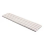 HAY - Palissade Soft Quilted Cushion , pour Chaise Longue, blanc crème