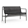 HAY - Palissade Cord Dining Bench, anthracite