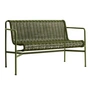 HAY - Palissade Cord Dining Bench, olive
