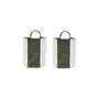 OYOY - Kara Panier de rangement S, dark green (lot de 2)