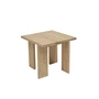 OYOY - Square Table d'appoint, low, H 36 cm, chêne naturel