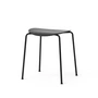 & Tradition - Pavilion AV36 Tabouret de bar, H 46 cm, chêne noir (patins en plastique)