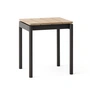 & Tradition - Ville AV47 Tabouret de jardin, teck / warm black