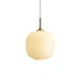 Louis Poulsen - VL45 Radiohus Lampe à suspendre, Ø 17,5 cm, laiton / glossy pale yellow
