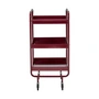 House Doctor - Chariot de service Roll, bordeaux