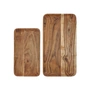 House Doctor - Wood Plateau, acacia (lot de 2)