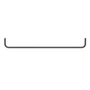 String - Barre pour étagère métallique, 78 cm / gris foncé