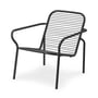 Normann Copenhagen - Vig Outdoor Lounge Chair, noir