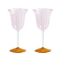 & klevering - Eve verre à vin 180 ml, rose (set de 2)