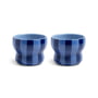 & klevering - Circus Gobelet 200 ml, bleu (set de 2)