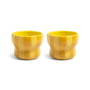 & klevering - Circus Gobelet 200 ml, jaune (set de 2)