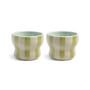 & klevering - Circus Gobelet 200 ml, vert (set de 2)