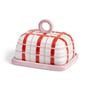 & klevering - Plaid Beurrier, rose