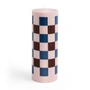 HAY - Column Bougie L, light pink / bordeaux / dark blue