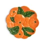 & klevering - Plateau de service orange, Ø 23,5 cm, orange