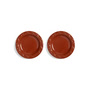 & klevering - Mochi Assiette, Ø 17,5 cm, terra (set de 2)