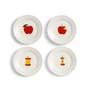 & klevering - Haines Assiette, Ø 17 cm, multicolore (set de 4)