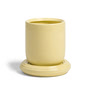 & klevering - Churros Pot de fleurs, Ø 14,5 x 15 cm, beurre