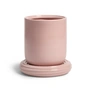 & klevering - Churros Pot de fleurs, Ø 19,5 x 21 cm, blush