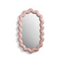 & klevering - Zigzag miroir mural, 31,5 x 52,5 cm, blush