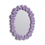& klevering - Dribble miroir, 29,5 x 41,5 cm, violet