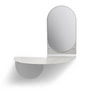 & klevering - Flip miroir, 53 x 63 cm, gris