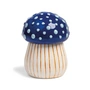 & klevering - Magic Mushroom boîte à provisions, medium, bleu