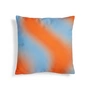 & klevering - Hue Coussin 40 x 40 cm, orange / bleu