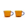 & klevering - Duet Tasse, 0,3 L, ambre (set de 2)