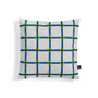 & klevering - Clash Coussin 40 x 40 cm, bleu / jaune