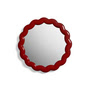 & klevering - Zigzag miroir Ø 40,5 cm, bourgogne