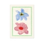 Paper Collective - Flower with Checks 01 Poster, 50 x 70 cm