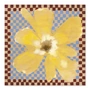 Paper Collective - Flower with Checks 03 Poster, 100 x 100 cm