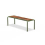 HOUE - Banc de jardin AVANTI, medium, frêne / olive green