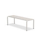 HOUE - Banc de jardin AVANTI, medium, muted white
