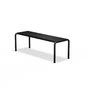 HOUE - Banc de jardin AVANTI, medium, noir
