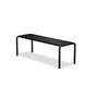 HOUE - Banc de jardin AVANTI, medium, noir