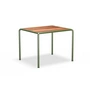 HOUE - AVANTI table de salle à manger, 98 x 83 cm, frêne / olive green