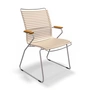 HOUE - CLICK Outdoor Dining fauteuil à haut dossier, beige