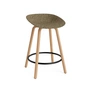 Normann Copenhagen - Mat tabouret de bar 65 cm, seaweed / noir