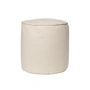 Ferm Living - Aun Pouf Ø 40 x H 40 cm, blanc cassé