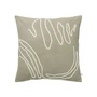 Ferm Living - Jot coussin, 50 x 50 cm, elm green