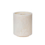 Ferm Living - Mist Récipient pour cotons-tiges, Ø 8 x H 9,4 cm, pearl
