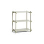 HAY - Woody Column Low, hêtre smokey grey / smokey grey