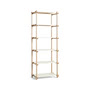 HAY - Woody Column High, chêne savonné / almond white